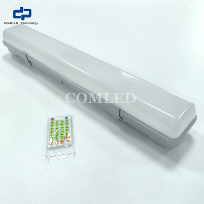 1500mm LED-Wannenleuchte IP65 wetterfeste Wannenleuchte Dimmbare, dampfdichte LED-Wannenleuchten, geeignet für Parkplätze, Lagerhallen, Unterführungen, Tunnel usw.