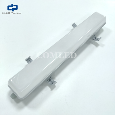 CE SAA C-Tick zugelassene LED-Wannenleuchte IP65 Tri-Proof Notfall-Wannenleuchten industrielle wetterfeste Wannenleuchte für Parkplatz, Lager, Tunnel